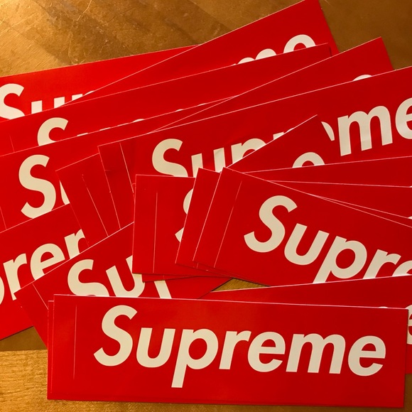 Supreme Box Logo Sticker (x1) - Picture 2 of 2